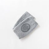 Rodilleras antideslizantes para bebés de 0 a 18 meses, de algodón, de verano, para gatear, de malla gruesa y transpirable.
