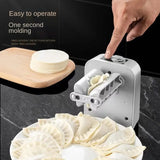Fully Automatic Electric Dumpling Maker Artifact DIY Machine Mould Pressing Dumpling Skin Mould USB Rechargeable Kitchen Gadget - V.I.P Digital Presence