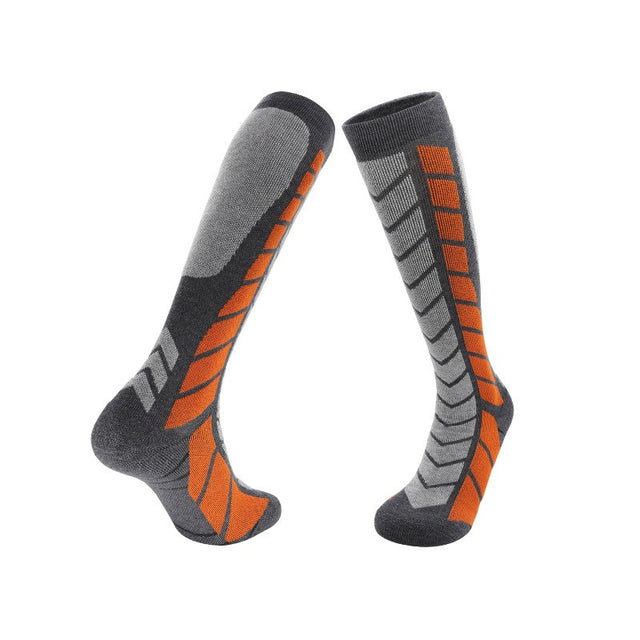 Outdoor Warm Snow Socks Merino Wool Socks Long Tube Thick Foot Warming Skiing Socks Towel Bottom Thick Socks - V.I.P Digital Presence