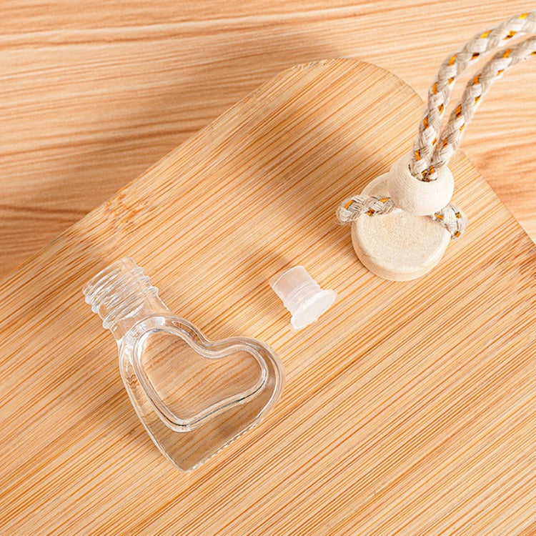 Glass car perfume pendant small empty bottle perfume car perfume bottle car accessories car accessories - V.I.P Digital Presence
