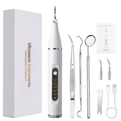 Ultrasonic dental cleaner portable oral care cleaning device stone removal and whitening dental cleaner - V.I.P Digital Presence