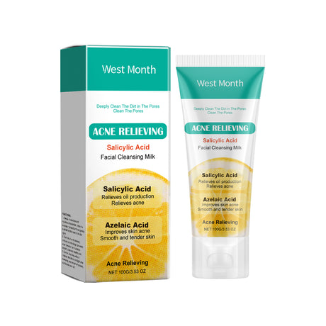 Salicylic Acid Anti-Acne Cleanser, Moisturizing Oil Control, Cleaning And Soothing Skin - V.I.P Digital Presence