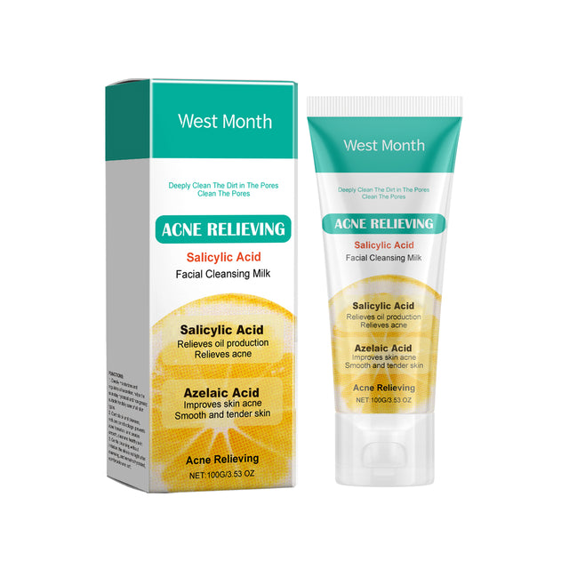 Salicylic Acid Anti-Acne Cleanser, Moisturizing Oil Control, Cleaning And Soothing Skin - V.I.P Digital Presence