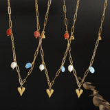 Titanium Steel Heart Pendant Necklace - V.I.P Digital Presence
