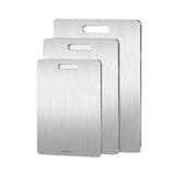 304 Stainless Steel Panel and Chopping Board Kitchen Household Thickened Double Sided Cutting Board Block Kneading Dough Board - V.I.P Digital Presence