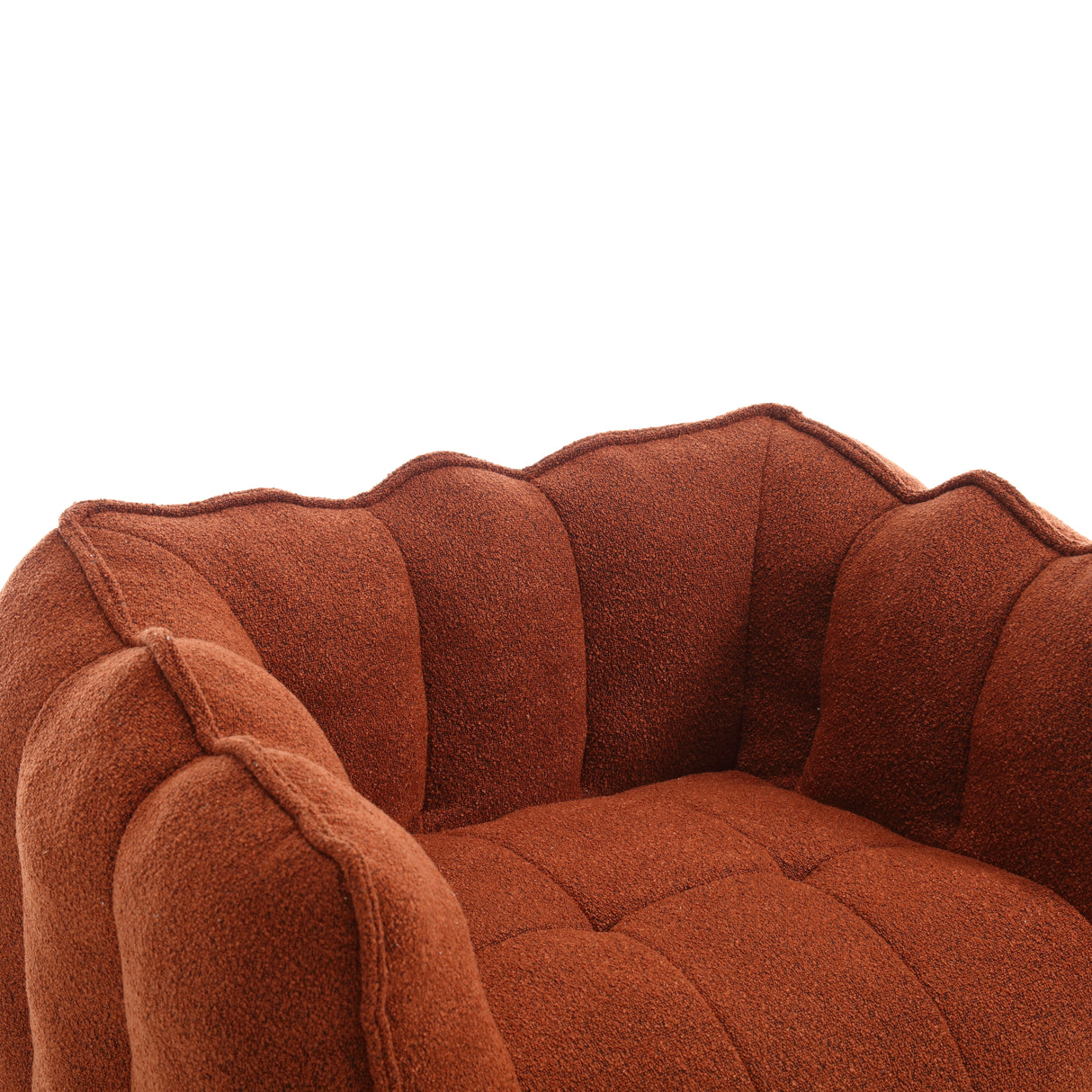 Soft Bean Bag Chair with High Resilient Foam(Chips)for living room and bedroom Comfortable Square Lazy Sofa with  Footstool - V.I.P Digital Presence