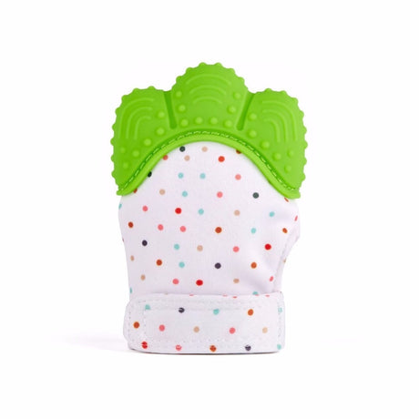 Newborn Baby Gloves Silicone Baby Mitt Teething Mitten Teething Glove Candy Wrapper Sound Teether - V.I.P Digital Presence