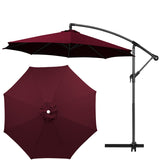 Outdoor sun umbrella advertising umbrella circular courtyard garden outdoor Roman umbrella banana umbrella - V.I.P Digital Presence