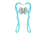 Cervical Massager Manual Massage Neck and Shoulder Massager Six Wheel Massager Neck Clamp Divine Tool - V.I.P Digital Presence