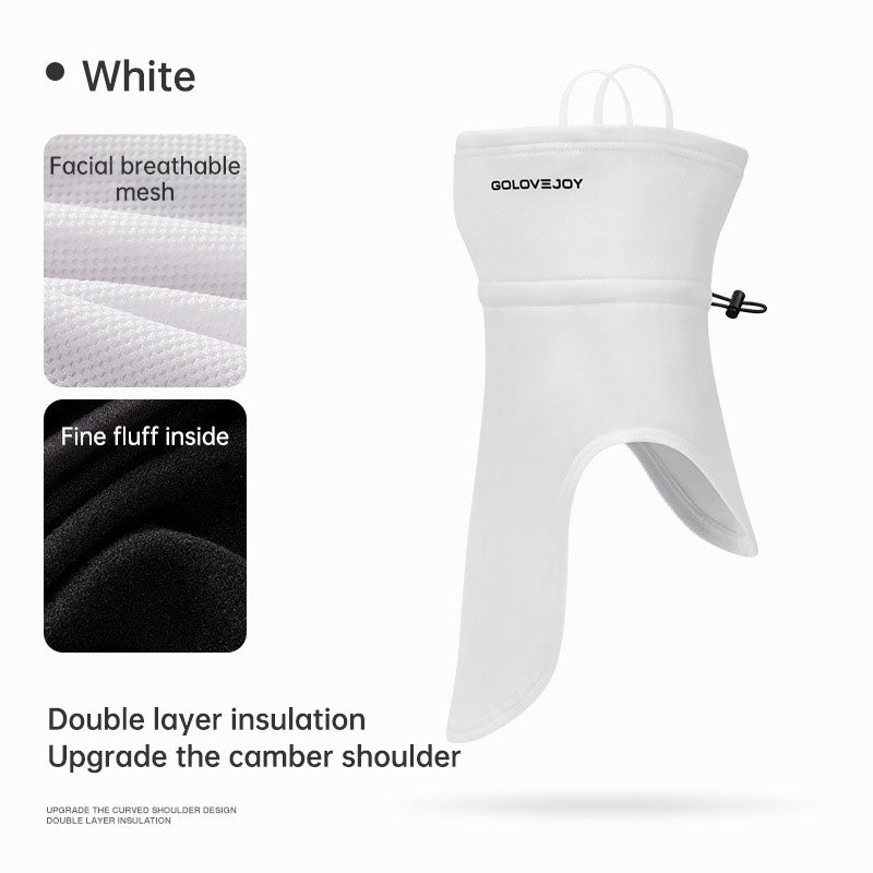 Winter skiing face mask men and women outdoor riding hanging ear mask headscarf windproof cold plus cashmere warm neck guard - V.I.P Digital Presence