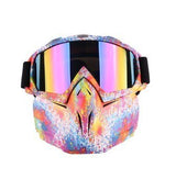 Men Women Ski Snowboard Snowmobile Goggles Snow Winter Windproof Skiing Glasses Motocross Sunglasses with Face Mask - V.I.P Digital Presence