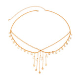 Metal Star Butterfly Waist Chain Beach Wind Pearl Tassel Body Chain - V.I.P Digital Presence