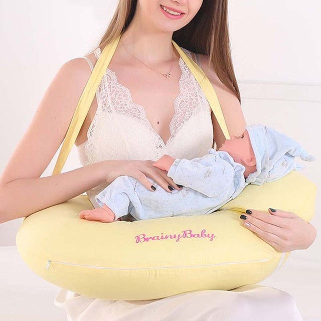Breastfeeding Pillow Multifunctional Nursing Pillow Newborn Baby Feeding U-shaped Pillow Pregnant Woman Waist Comfort Cushion - V.I.P Digital Presence