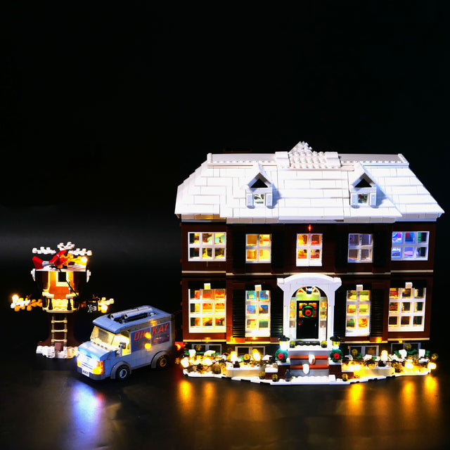 DIY building block lighting compatible with LEGO 21330 Little Home IDEAS building block remote control version LED lighting - V.I.P Digital Presence