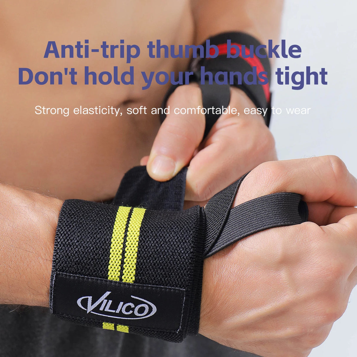 Correa de fitness, protector de muñeca, protector de muñeca deportivo, funda para articulaciones, vendaje elástico, banda de potencia