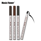 Music Flower Brand Makeup 3 Colors Fine Sketch Liquid Eyebrow Pen Waterproof Tattoo Super Durable Eye Brow - V.I.P Digital Presence