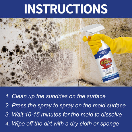 Mildew Remover, Wall Toilet Wash Basin Mildew Removal Spray - V.I.P Digital Presence