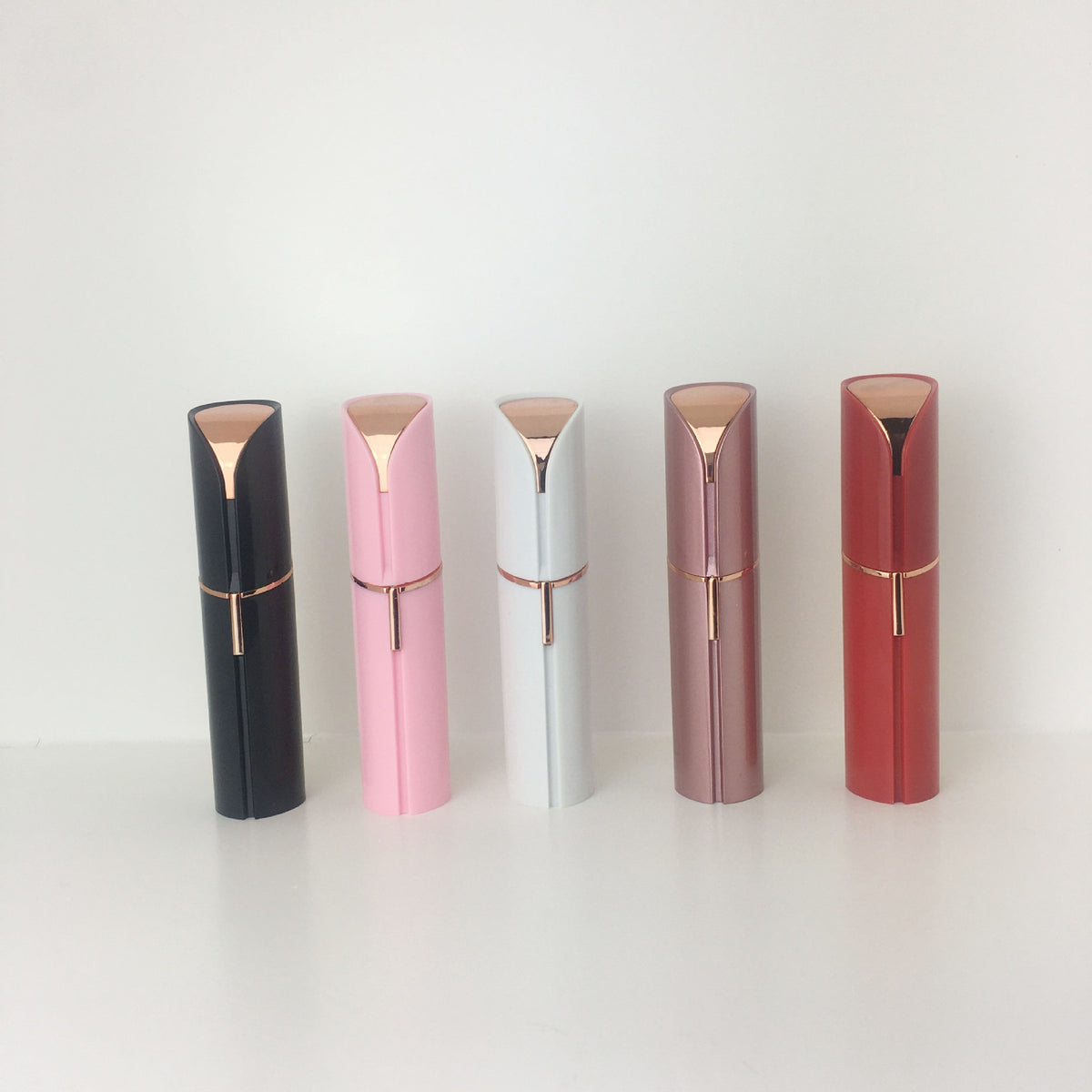 Recortador de cejas con lápiz labial, afeitadora para mujeres, depiladora, recortador de cejas eléctrico, recortador de cejas con carga, raspador de cabello