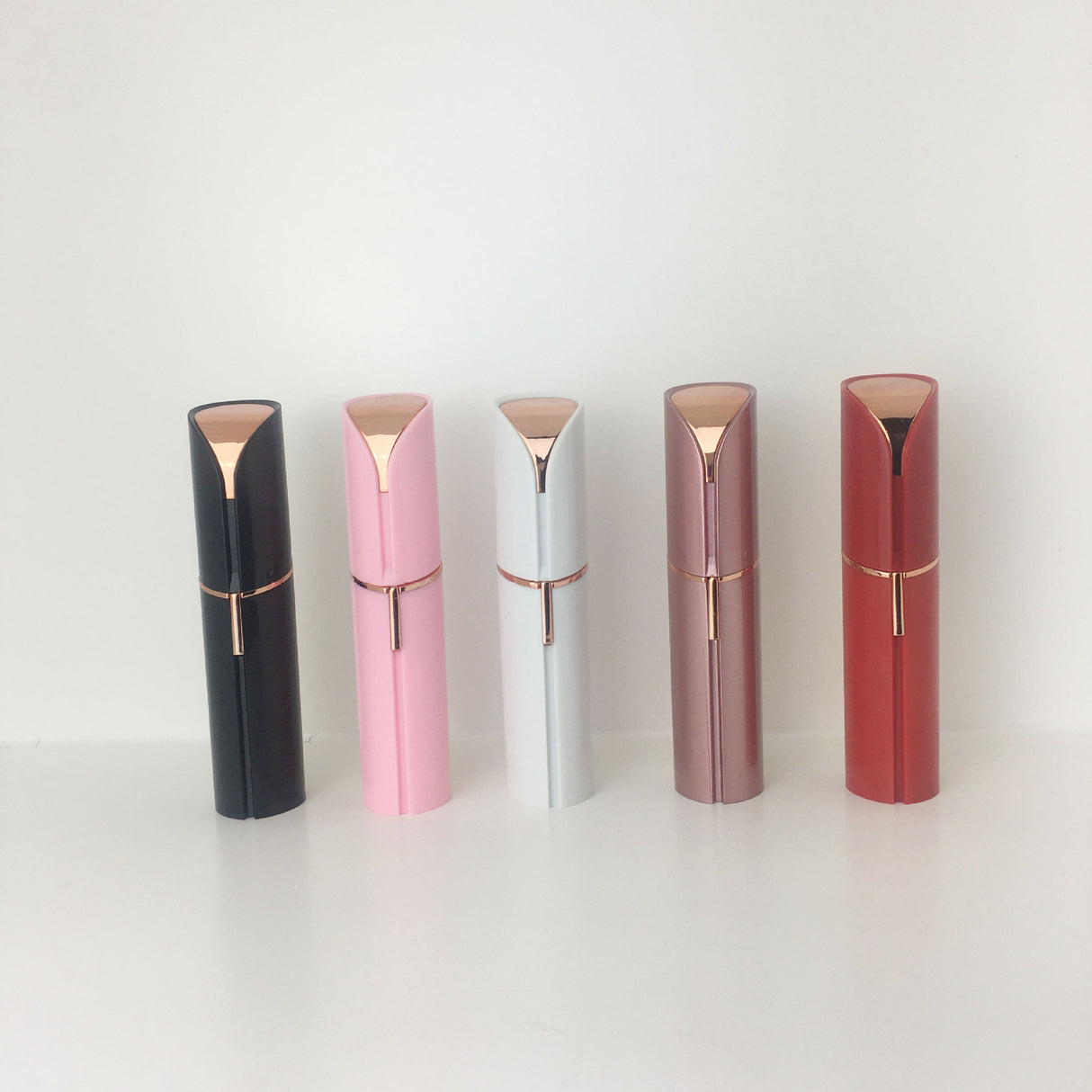 Recortador de cejas con lápiz labial, afeitadora para mujeres, depiladora, recortador de cejas eléctrico, recortador de cejas con carga, raspador de cabello