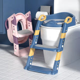 Stair Style Children's Toilet Boy and Girl Baby Toilet Folding Rack Step Stool Child Step Toilet Seat Ring Baby Potty Toilets - V.I.P Digital Presence