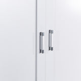 Tall Bathroom Storage Cabinet, Cabinet with Two Doors and Drawers, Adjustable Shelf, MDF Board, White - V.I.P Digital Presence
