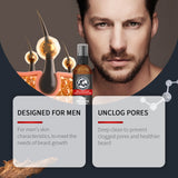 Facial Hair Treatment Spray, Men's Hair And Beard Nourishing Moisturizing And Enriching Facial Hair Repair Spray - V.I.P Digital Presence