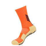 Anti Slip Football Soccer Socks for Men Teenage Kid Boys Sport  Grips Crew Socks Black White Blue High Quality - V.I.P Digital Presence