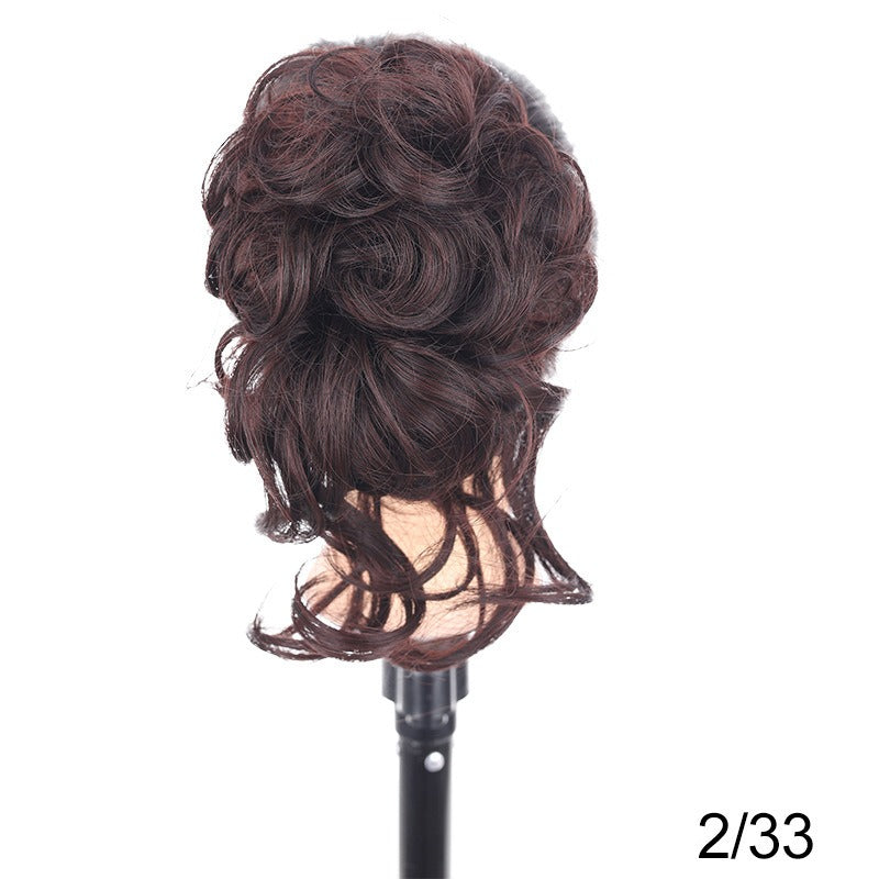 Synthetic Messy Curly Claw Hair Bun Chignon Hair Extensions Scrunchy Fake False Hair With Tail for Women Hairpieces - V.I.P Digital Presence