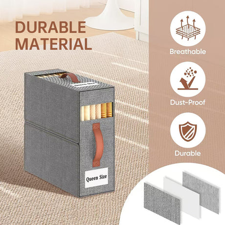 Compact Foldable Storage Cubes for Linens, Towels & Bedding Essentials - V.I.P Digital Presence
