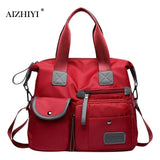 Multiuse Women Waterproof Handbag Nylon Tote Fashion Messenger Crossbody Bags for Women Top-Handle Shoulder Purse Travel Bag - V.I.P Digital Presence