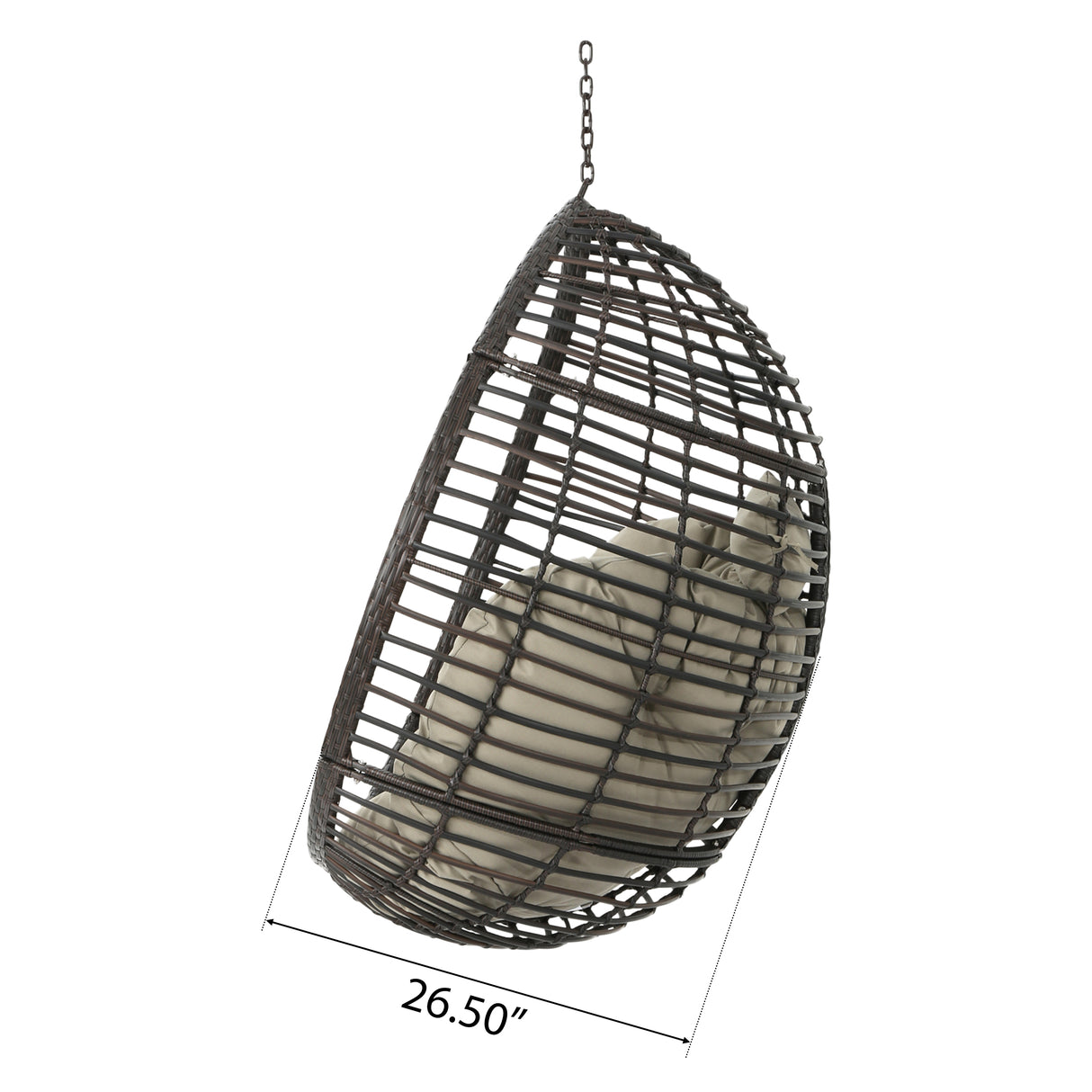 HANGING BASKET- BROWN- NO STAND BASKET ONLY - V.I.P Digital Presence