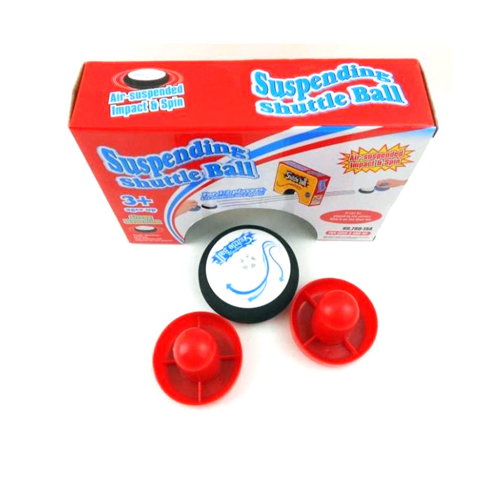 Children's electric shuttle ice hockey suspended electric puzzle toy parent-child interaction indoor and outdoor