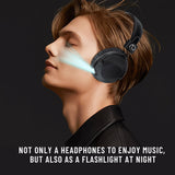B863 Wireless Headset Bluetooth Headset Long Life Illuminated Music Headset Folding Storage - V.I.P Digital Presence