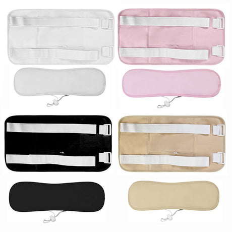 Castor oil bag is reusable, soft, and oil leak proof, with essential oil auxiliary bag and adjustable waist belt - V.I.P Digital Presence