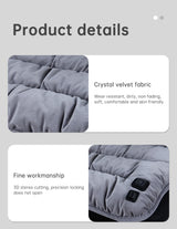 45X45cm USB Heating 3-speed Thermostat Cushion Office Sedentary Car Home Dual-use Winter Warm Physiotherapy Electric Heating Pad - V.I.P Digital Presence