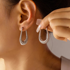 Titanium Steel U Shape Earrings - V.I.P Digital Presence
