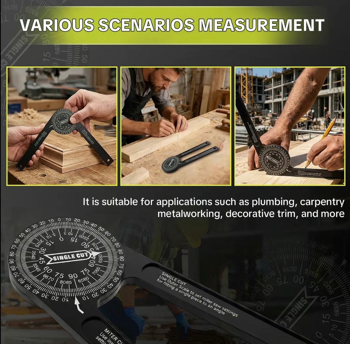 AnglePro Miter Saw Protractor