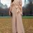 Tied Short Sleeve Wide Leg Jumpsuit - V.I.P Digital Presence