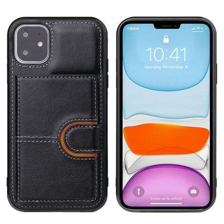 Suitable for iPhone 13 wallet phone case, iPhone 13 Promax card insertion leather case, Apple 11 anti drop phone case - V.I.P Digital Presence
