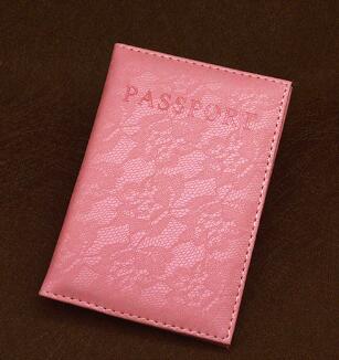 Luxury Elegant Women Passport Cover Pink World Universal Travel Passport ticket holder Cover on the Passport Case passport pouch - V.I.P Digital Presence