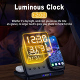 Phone Stand Tabletop 15w Fast Charging 5 in One Universal Wireless Charger Desk Charger for Iphone - V.I.P Digital Presence