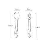 Spoon For Baby Utensils Set Auxiliary Food Silicone Gel Spoon Baby Learn To Eat Training Bendable Soft Spoon Children Tableware - V.I.P Digital Presence