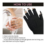 Anti-UV Glove, Anti-Suntan Hand Baking Lamp Blocking Gloves For Nail Lighting - V.I.P Digital Presence