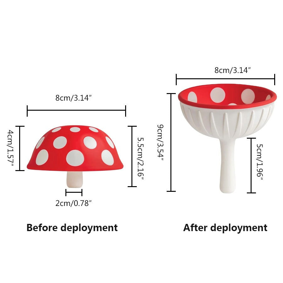Mushroom Funnel Household Mini Funnel Kitchen Wine Oil Silicone Funnel - V.I.P Digital Presence
