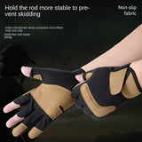Fishing gloves professional grade winter men's and women's exclusive exposed three finger waterproof non stick bait, hand picked - V.I.P Digital Presence