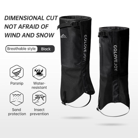 Hiking Skiing Leg Guard Foot Cover Men and Women Winter Outdoor Cold Warm Thickening Waterproof Wear-resistant Leg Cover - V.I.P Digital Presence