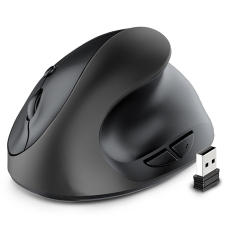 Vertical vertical grip rechargeable silent wireless anti mouse hand designer drawing office creative ergonomic mouse - V.I.P Digital Presence