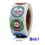 Christmas gift stickers decorative sealing sticker Merry Christmas Reward Self-adhesive labels Children's Day party - V.I.P Digital Presence