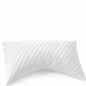 Shredded Memory Foam Bed Pillows for Sleeping, with Washable Removable Bamboo Cooling Sleep Pillow for Back and Side Sleeper - V.I.P Digital Presence