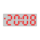 Simple Style LED Electronic Alarm Clock Battery and Plug-in Dual-use Timepiece Yida Time - V.I.P Digital Presence